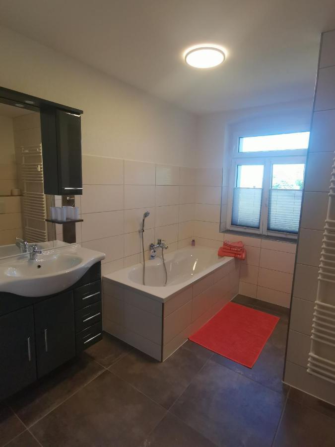Ferienwohnung Wanderglueck Rathmannsdorf 외부 사진